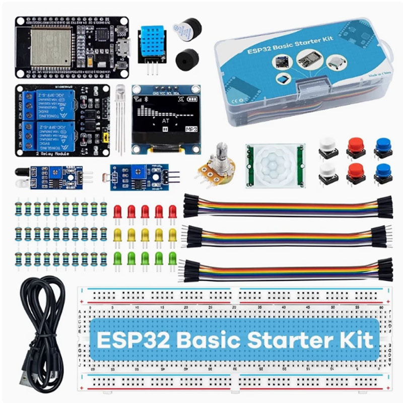 Diy Electronics Learning Kit - WiFi Wireless Module Maker Kit, Complete