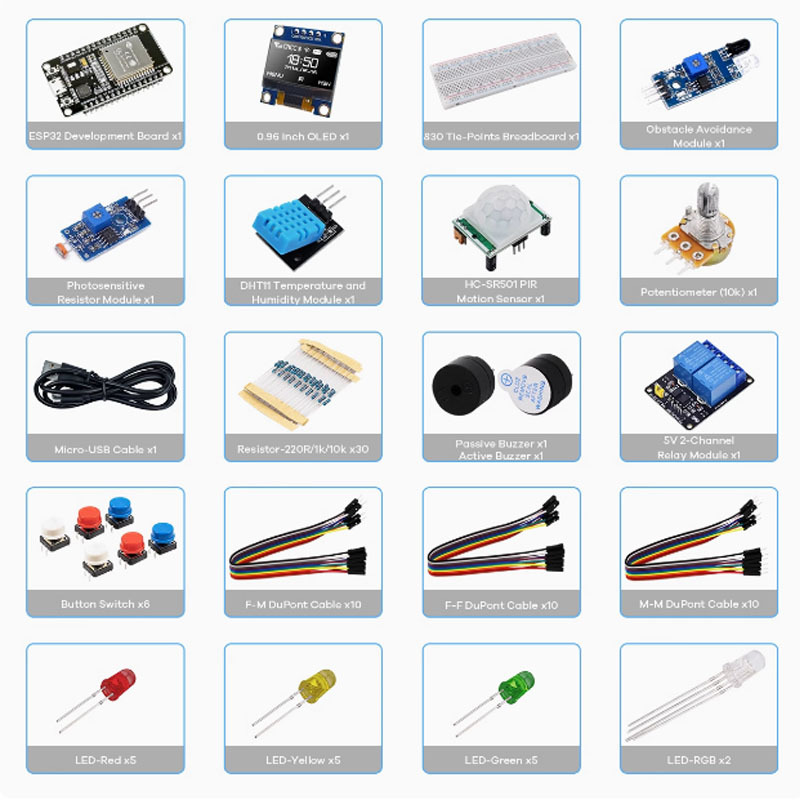 WiFi Wireless Module Maker Kit - đánh giá và giá Diy Electronics Learning Kit