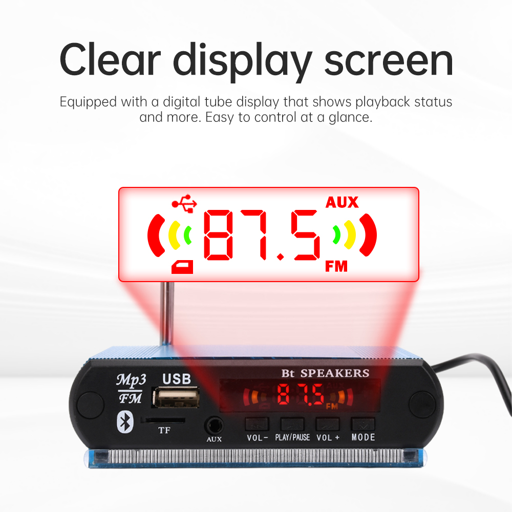 MP3 Player Wireless Bluetooth  - đánh giá và giá Diy Audio Electronics Kit